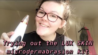 TESTING OUT THE LUX SKIN “PORE VACUUM” [upl. by Inesita482]