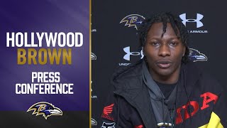 Marquise Brown On His 1000 Yard Season  Baltimore Ravens [upl. by Christmas]