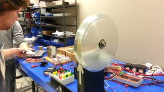 UWS Solar Car Motor Running [upl. by Nwahsuq51]