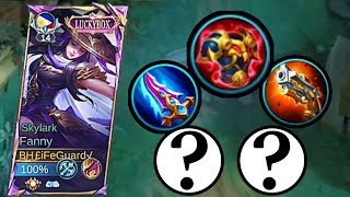 FANNY BEST BUILD IN RANK GAME TRYING THIS ITEMS I RECOMMEND PRO BUILD BH LIFEGUARD GAMEPLAY🔥 [upl. by Nolahp634]