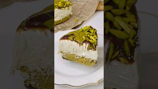 No Bake Pistachio kunafa Chocolate CakeMust Try [upl. by Lrad]