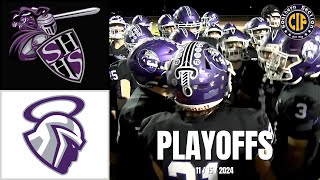 CIF SS FOOTBALL PLAYOFFS 2ND RD 2024 SHADOW HILLS KNIGHTS VS ST ANTHONY SAINTS 111524 [upl. by Kral]