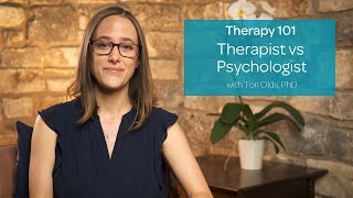 Therapist vs Psychologist [upl. by Cirone]