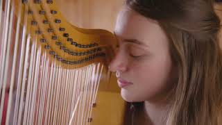 The Italian triple harp as a solo instrument Purcell Suite in G Minor Z 661 [upl. by Hau999]