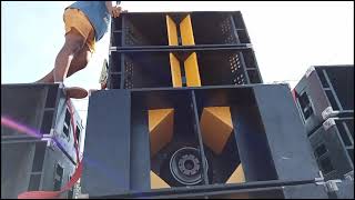 PARAFLEX SOUND TEST  C2E 16SUB ANG LUPIT POWERED BY DXB AUDIO [upl. by Anaz]