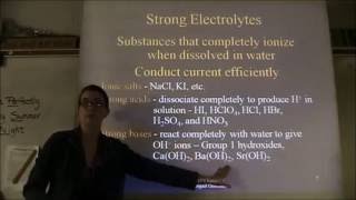 Chapter 4 Reactions in Aqueous Solution  Part 1 [upl. by Nylrebmik709]