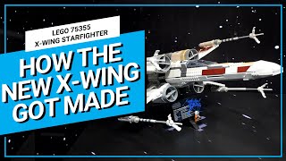 LEGO 75355 XWing Starfighter exclusive designer interview [upl. by Filbert847]