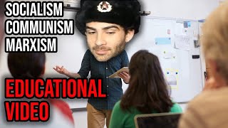 HasanAbi reacts to the Difference between Socialism Communism and Marxism explained by a Marxist [upl. by Munson]