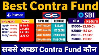 Best Contra Funds 2024  Who can invest in Contra Funds  Best Contra Fund  SBI Contra Fund  Kotak [upl. by Dewie587]