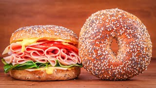 No Fuss Soft amp Chewy Bagel Recipe  How to Make Perfect Bagels Every Time [upl. by Onihc]