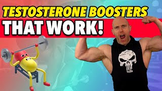 3 Testosterone Boosters That ACTUALLY WORK [upl. by Marleah]