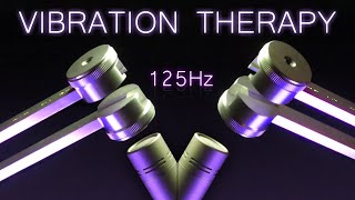 ASMR DEEP TUNING FORK VIBRATIONS  125HZ Hums For Calming The Mind No Talking [upl. by Carola]