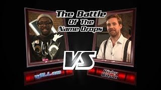 Will amp Ricky go head to head in the Name Drop game  The Voice UK 2014  BBC One [upl. by Barimah]