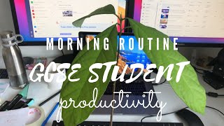 Productive Morning Routine  GCSE STUDENT  Year 11 [upl. by Anoyet998]