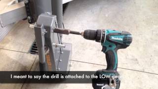 Trailer Valet Drill Bit Modification [upl. by Morrison186]