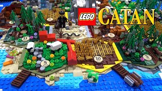 Playable LEGO Catan Board Game [upl. by Levitt]