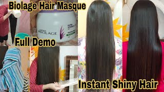 BIOLAGE Deep Treatment HairHair Spa At Home For Dry HairMatrix Biolage Ultra Hydra source Masque [upl. by Asilehc767]