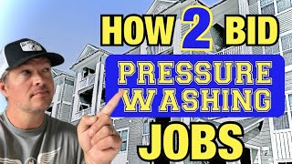 HOW TO QUOTE COMMERCIAL PRESSURE WASHING JOBS [upl. by Aillicsirp705]