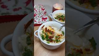 Fully Loaded Backed Potatoe soup recipe AshtonSeditacom [upl. by Ardnuasal]