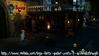 LEGO Harry Potter Walkthrough  Year One The Restricted Section Part 1 [upl. by Herculie]