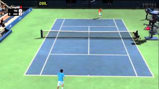 Top Spin 4 demo  Federer vs Nadal [upl. by Naam]