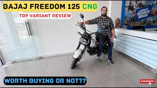 Bajaj Freedom 125 CNG Detailed Review 🔥 Motor Soul [upl. by Bethina]