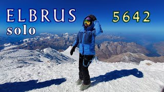 ELBRUS 5642 m  I climbed without a guide the highest mountain of Europe [upl. by Yancey]