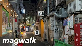 東京 阿佐ヶ谷 日本夜散歩 【4K HDR】Tokyo Asagaya Japan Night Walk [upl. by Naarah]