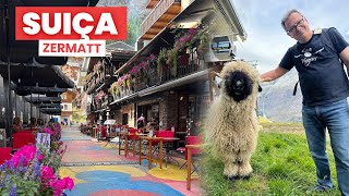 Conheça ZERMATT essa CHARMOSA cidade na SUIÇA  Ep1 [upl. by Alliehs583]