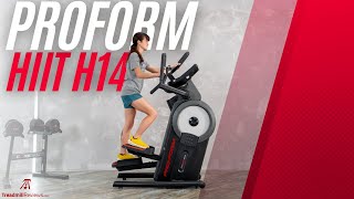 ProForm Pro HIIT H14 Elliptical Review  Elliptical Meets Stepper [upl. by Lefton]