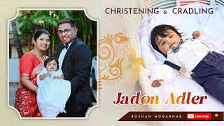 CHRISTNING amp CRADLING CEREMONY OF JADON ADLER  ROSHAN MOGARNAD PHOTOGRAPHY [upl. by Desdamonna654]