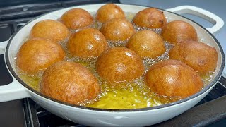 how to prepare ghana milk puff puff  Bofrot Ghana recipe toogbeiMake easy egg snack recipe [upl. by Names]