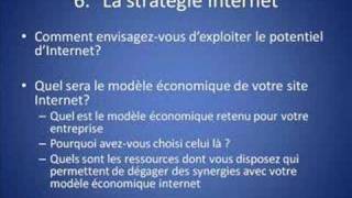 Business Plan  Votre stratégie internet vidéo 7 sur 10 [upl. by Ardnaid109]