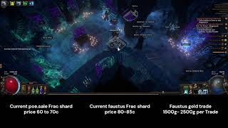 How to make 60c  500c with faustus in 5 mins ezpz 325 Necro settlers POE [upl. by Montanez]