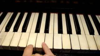 how to play mario game over 1up coins sounds on piano [upl. by Dnomaj]