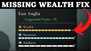 Missing Wealth East Anglia AC Valhalla Bug FIX Assassins Creed Valhalla [upl. by Reld]