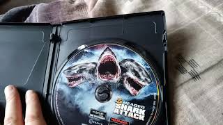 3 Headed Shark Attack DVD Unboxing [upl. by Htnnek]