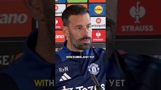 RUUD VAN NISTELROOY I FEEL THE RESPONSIBILITY TO DO WELL OVER THE NEXT WEEK Man United v PAOK uel [upl. by Hannibal755]