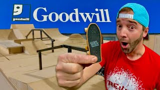 Making The Cheapest Fingerboard Park From Goodwill [upl. by Acirahs]