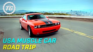 USA Muscle Car Road Trip  Part 1 Drag Racing in Reno  Top Gear  BBC [upl. by Irmgard789]