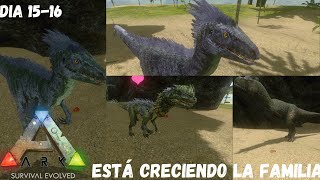 SOBREVIVIENDO 100 DÍAS EN ARK MOBILE SURVIVAL EVOLVED DÍA 1516 [upl. by Nivlad677]