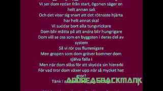 Kapten Röd Ju mer dom spottar Lyrics [upl. by Danyluk]