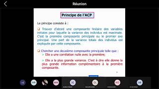 GEOSTATISTIQUES ANALYSE EN COMPOSANTES PRINCIPALES ACP [upl. by Horbal601]