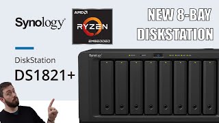 Synology DS1821 8 Bay NAS Revealed [upl. by Haldan9]