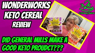 Worderworks Keto Cereal Review  Is it Keto and is it Good [upl. by Akirdnuhs]