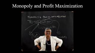 Monopoly and Profit Maximization [upl. by Anaeg]