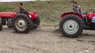 Massey ferguson 135 240 çekişmesi [upl. by Nnel468]