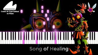 Majora´s Mask ● Song Of Healing ● Piano Tutorial [upl. by Aliled151]