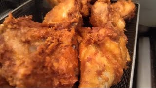 Goya Sofrito amp Sriracha Hot 🔥 Fried Chicken [upl. by Alroi]