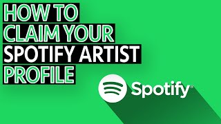 How to claim your Spotify Artist profile [upl. by Mylo]